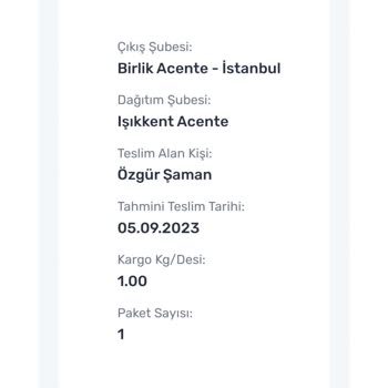 Sürat Kargo Teslim Edildi Yalanı