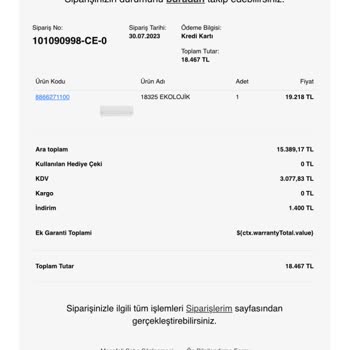 Arçelik Klima Mağduru Olduk