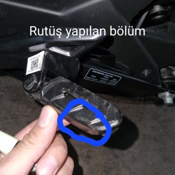 Bajaj 0 Km Motosiklette Hatalı Parça