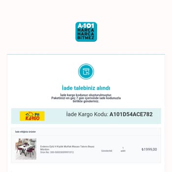 A101 Ve Horoz Lojistik Tam 5 Aydır İademi Almıyor