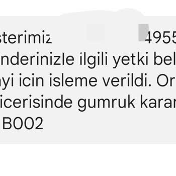 İstanbul Gümrük Müdürlüğü Gümrük Yetki Belgesi Onaylanmaması