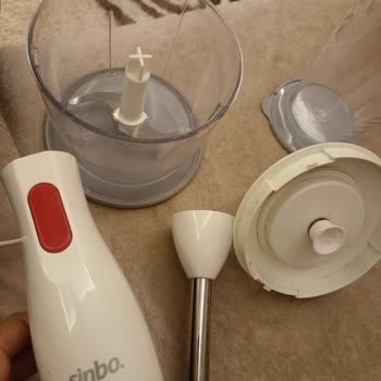 Sinbo Blender Kalitesiz Ve Hemen Kırılıyor