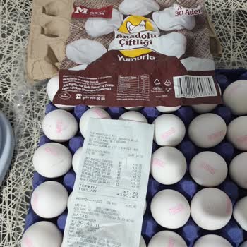 Anadolu Çiftliği Şok Yumurta Gramajları