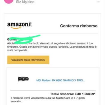 QNB Finansbank Amazondan Gelen İadeyi Yatırmadı