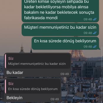 Mondihome Defolu Ürün Ve Yapılan Terbiyesizlik