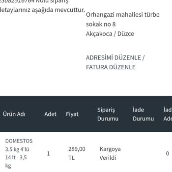 Merkezburada.com Domates Gelmeyen Ürün