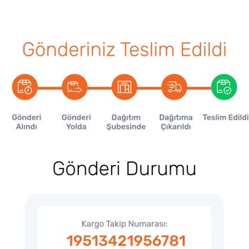 Teslimat Yalanı Sürat Kargo.