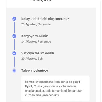 Hepsiburada Para İadesi Yapmıyor