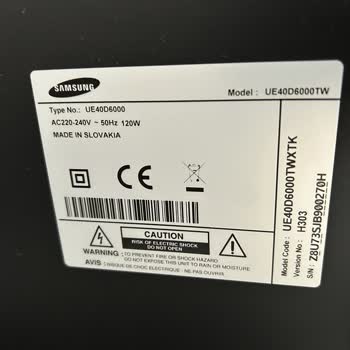 BDH Bilişim Destek Hizmetleri Samsung UE40D6000 TV İçin Hizmet Anlayışı Sorunu