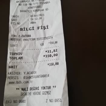 BDH Bilişim Destek Hizmetleri Samsung UE40D6000 TV İçin Hizmet Anlayışı Sorunu