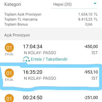 Passolig Passo.com.tr Paramı Alıp Bilet Vermedi