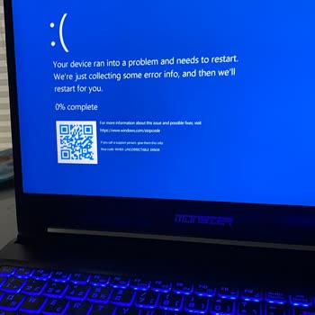 Monster Notebook Mavi Ekran Hatası
