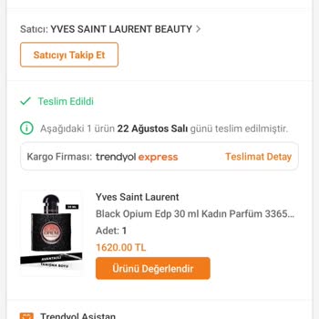 Trendyol Ysl Satıcısı Orijinalliği Şüpheli Parfüm Gönderdi