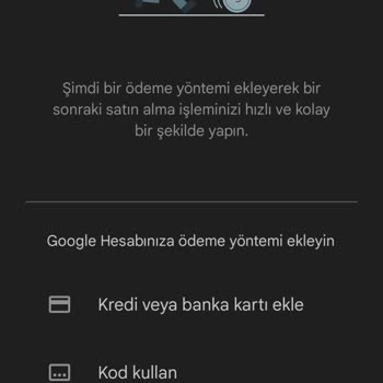 Google Play Bakiyem Gitti