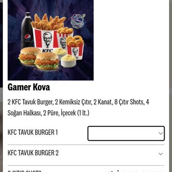 KFC Sipariş Verilmiyor Ve Destek Ekibi Sorunu Çözmüyor