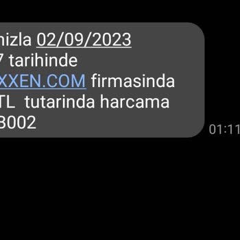 Exxen Firması Hesabımdan Para Çekiyor