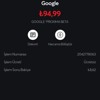 Google Beta Proxima para Çekimi