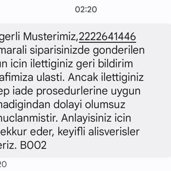 Trendyol Yemek Soğuk ve Eksik Sipariş