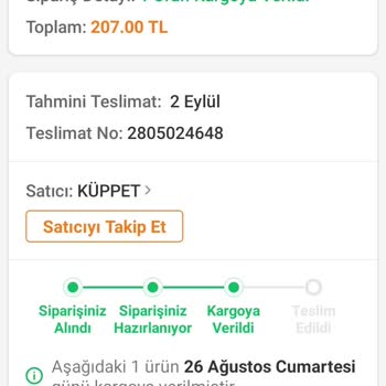 PTT Kargonun İşi Savsaklaması. (Tatili Bahane Edecekler )