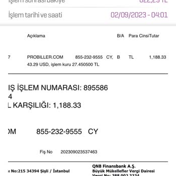 Probiller İzinsiz Para Çekimi
