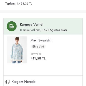 Boyner İade Ücreti Yatmadı