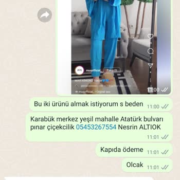 MÜQ Instagram Üzerinden Satış Yapan Müq Offical Kadın Giyim Mağazası