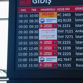 Pegasus Uçuş Gecikmesi Tebrikler Koy Otobüsü