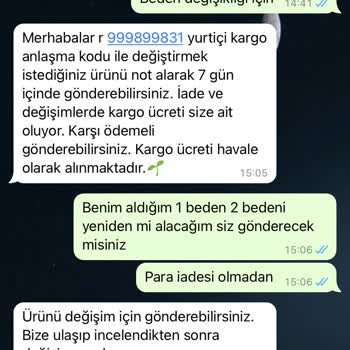 Fahhar Design Fahhar İade Sorunu