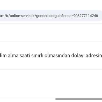 Yurtiçi Kargo Ddn Kargo Getirmiyor