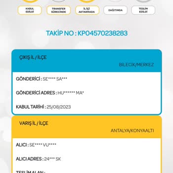 PTT Kargo Kargonun 10 Gün Geçmesine Rağmen Teslim Edilmemesi