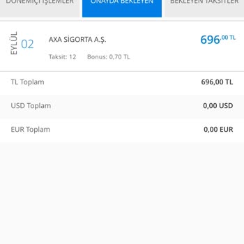 Axa Sigorta Denizbank'tan Habersiz Para Çekti