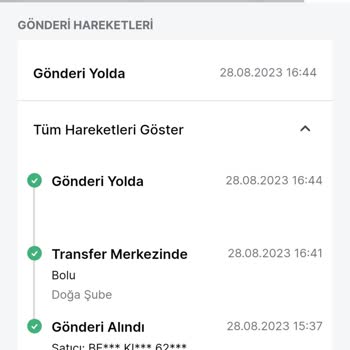 Trendyol Gecikme Ve İade Sorunu
