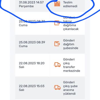 Aras Kargo'dan Teslim Edilememe İddiaları