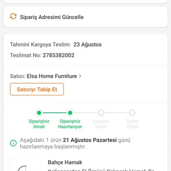 Trendyol Siparişimin Teslim Edilmemesi!