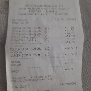 BİM Müşteriye Saygısızlık Ve Zan Altında Bırakmak