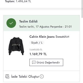 Boyner Ürünümü Teslim Etmediği Gibi Paramı Da Vermiyor