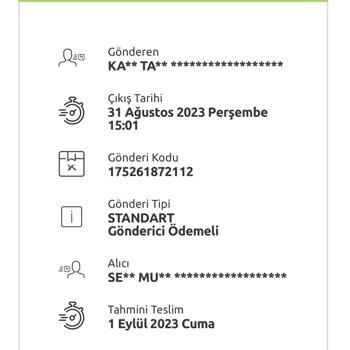 Yurtiçi Kargo Vezirçiftliği Şubesi Kargo Getirmiyor