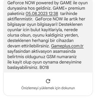 Superonline Game+ Üzerinden Taahhüt Problemi