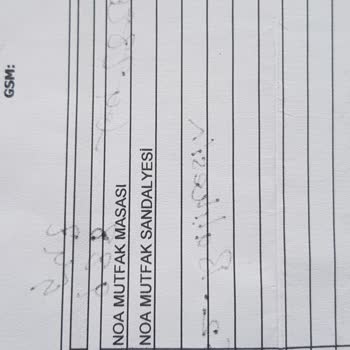 Doğtaş Mobilya Yemek Masası Şikayeti