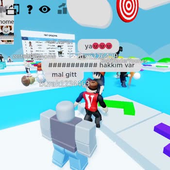 ROBLOX İki Kişi Küfür Ediyor