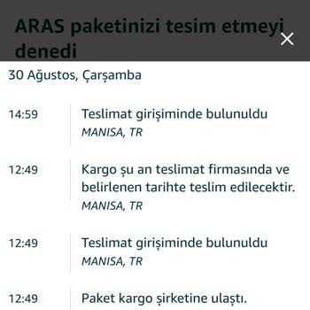 Aras Kargo Kargo Teslimatının Gecikmesi