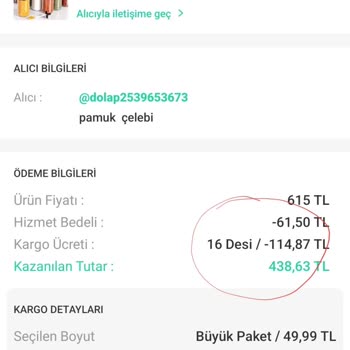 Dolap Haksız Kesilen Kargo Ücretleri