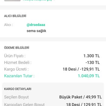 Dolap Haksız Kesilen Kargo Ücretleri