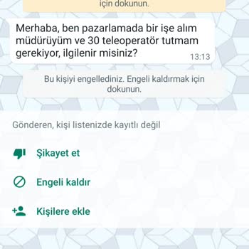 WhatsApp +62 Kodlu Yabancı Numaradan Mesaj Atılması