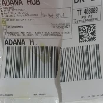 Dax Turkiye Gönderdiğiniz Ürün Açık Ambalaj