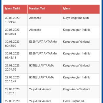 Sürat Kargo Gönderinin Teslimatında Gecikme