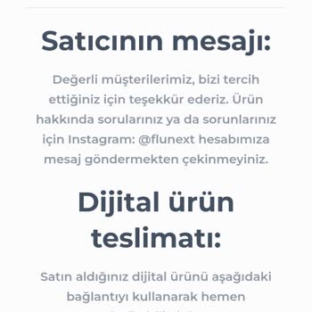 Flunext Ürün Teslim Edildi Diyor Ama Gelmedi
