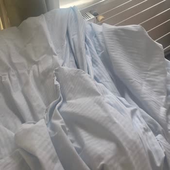 Emsan Mutfak Karaca Nautica Nevresim İlk Yıkamada Rengini Attı