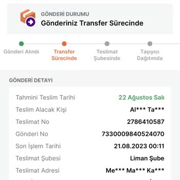 Trendyol Ekspress Kayıp Kargo İkitelli-Defne Şubesi