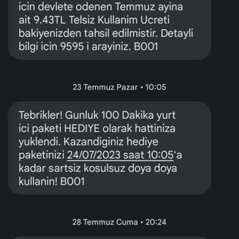 PTT Cell İn Saçma Hediyesi